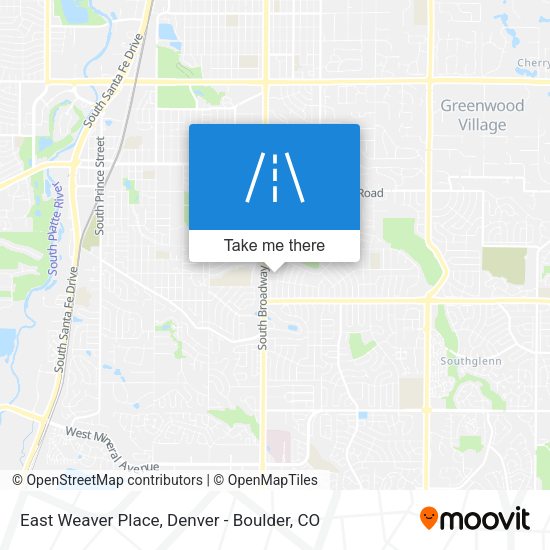 East Weaver Place map