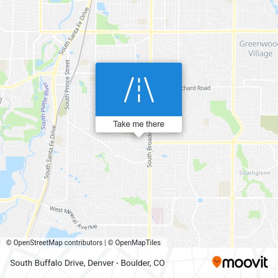 South Buffalo Drive map