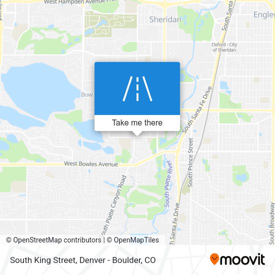 South King Street map