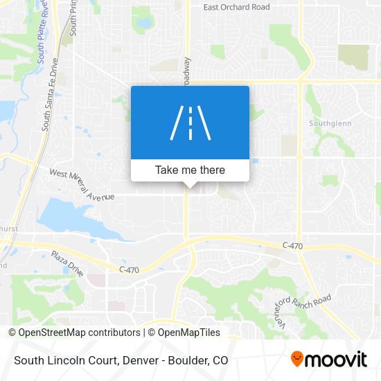 South Lincoln Court map