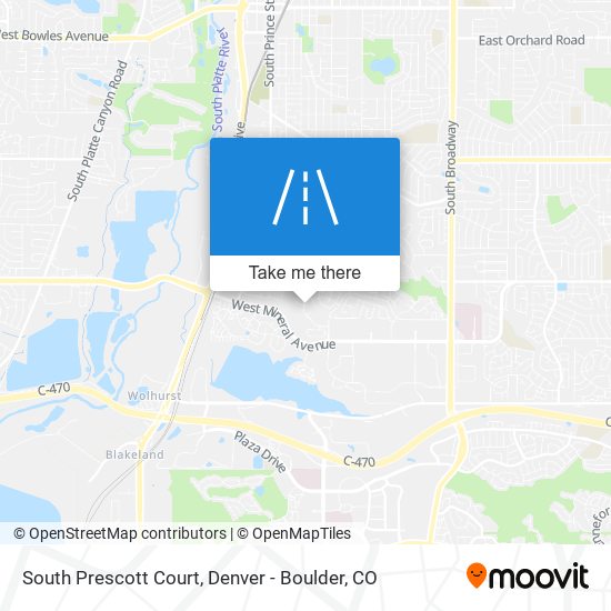 South Prescott Court map