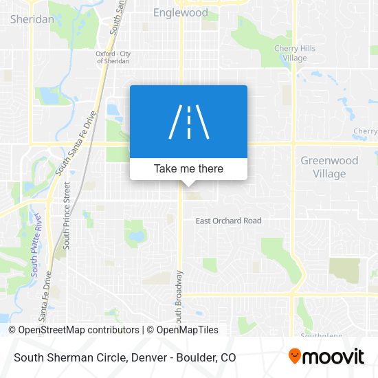 Mapa de South Sherman Circle