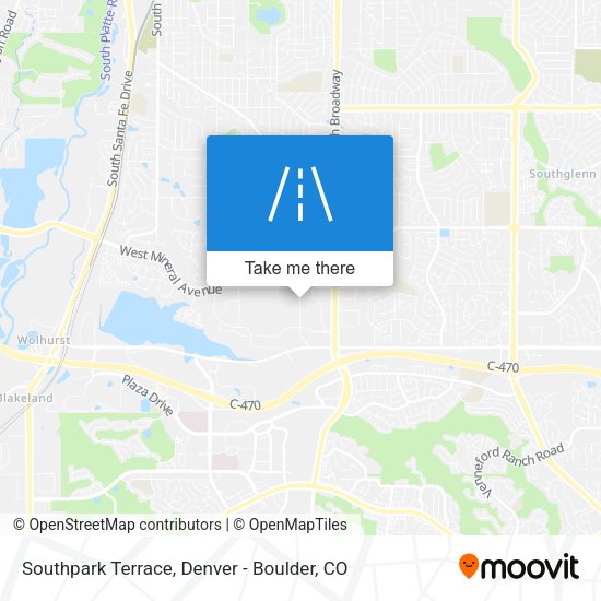 Mapa de Southpark Terrace