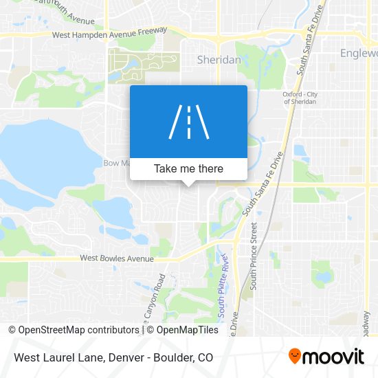 Mapa de West Laurel Lane