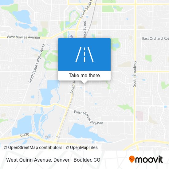 West Quinn Avenue map