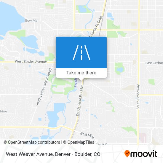Mapa de West Weaver Avenue
