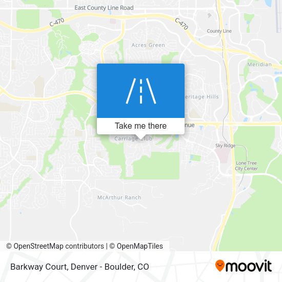 Barkway Court map