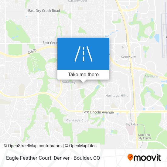 Eagle Feather Court map