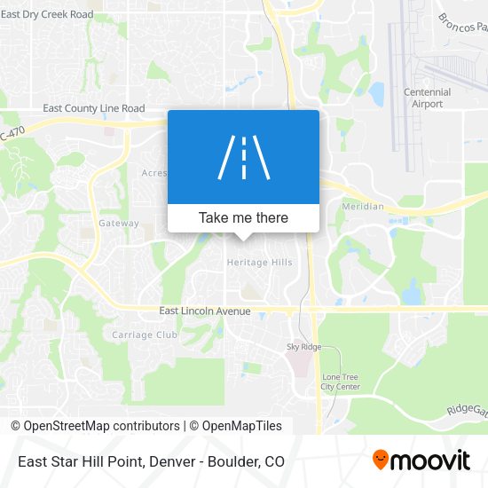 East Star Hill Point map