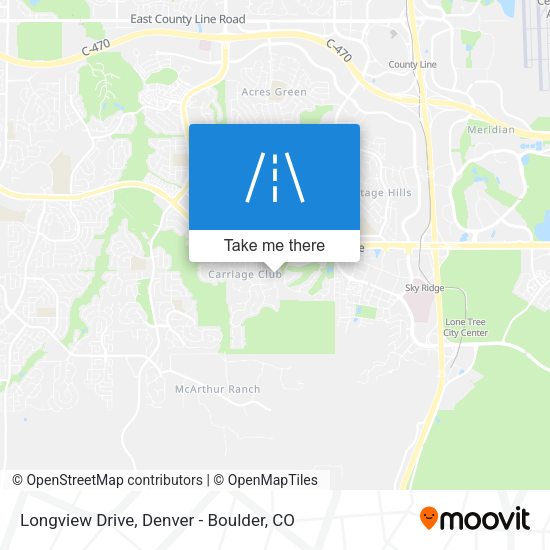 Longview Drive map