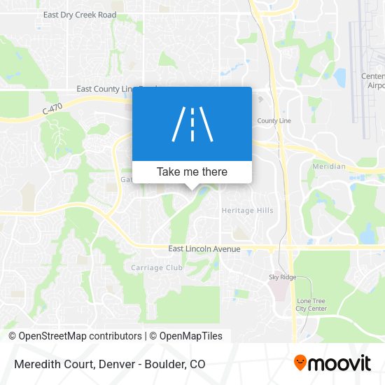 Meredith Court map