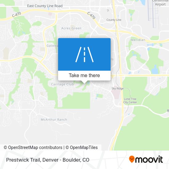 Prestwick Trail map
