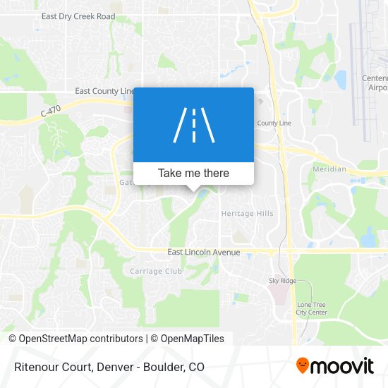 Ritenour Court map