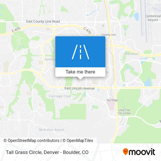 Tall Grass Circle map
