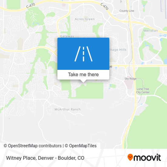 Mapa de Witney Place