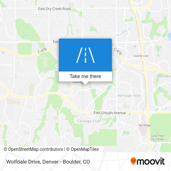 Wolfdale Drive map