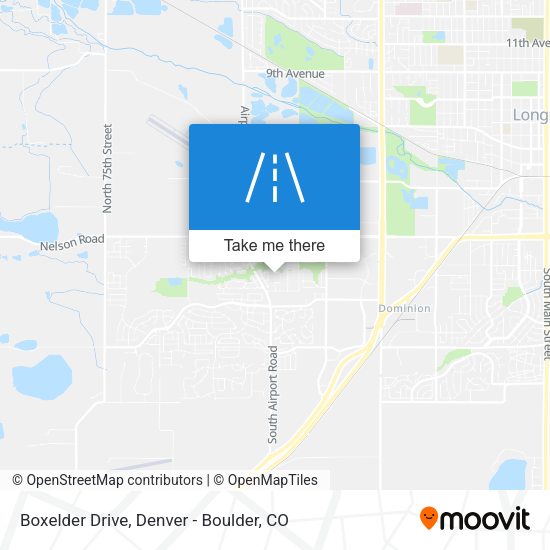 Mapa de Boxelder Drive