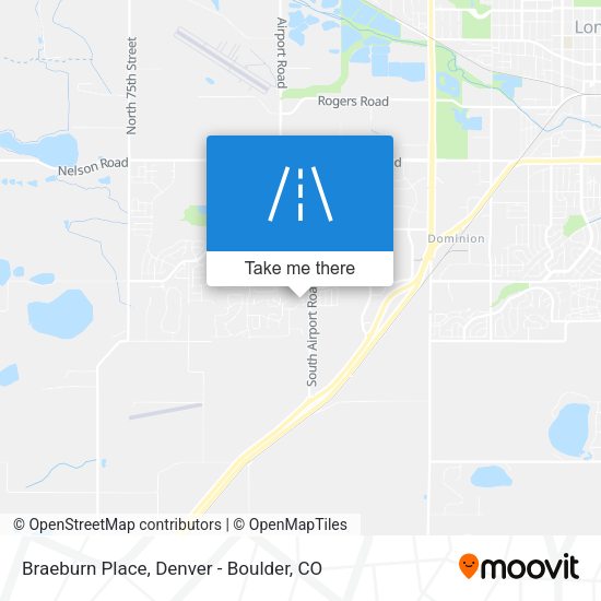 Braeburn Place map