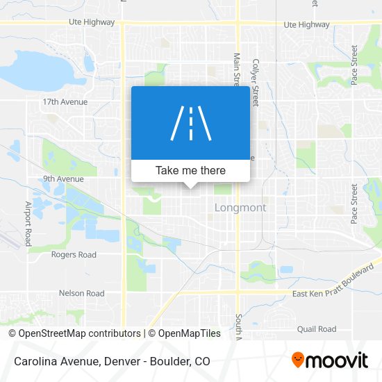 Mapa de Carolina Avenue
