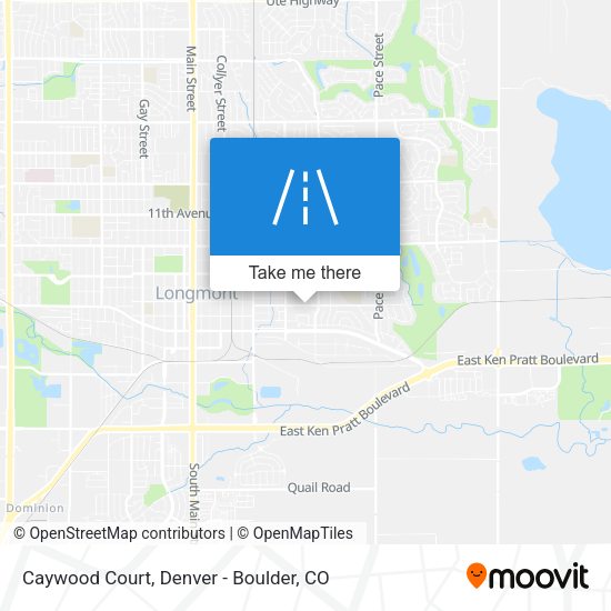 Mapa de Caywood Court