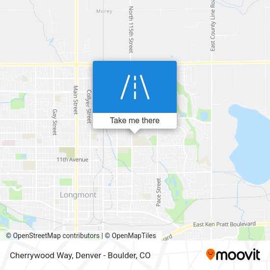 Mapa de Cherrywood Way