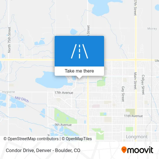 Condor Drive map