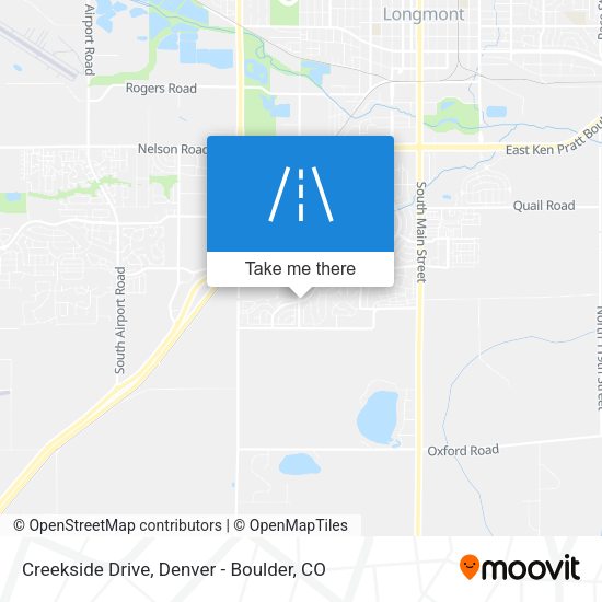 Mapa de Creekside Drive