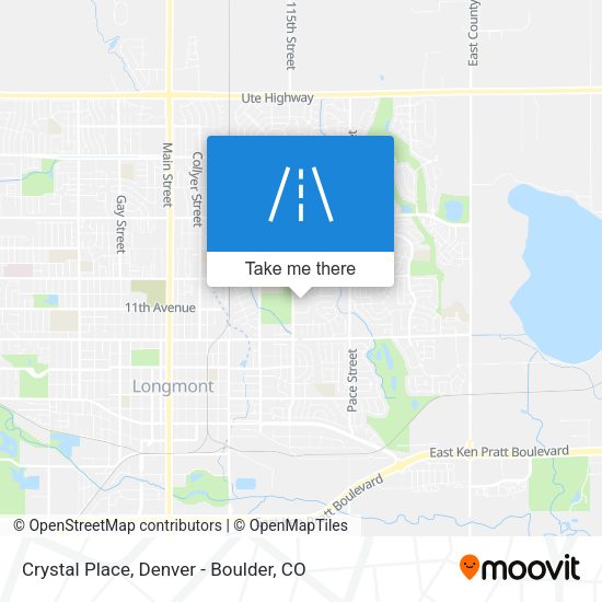 Crystal Place map