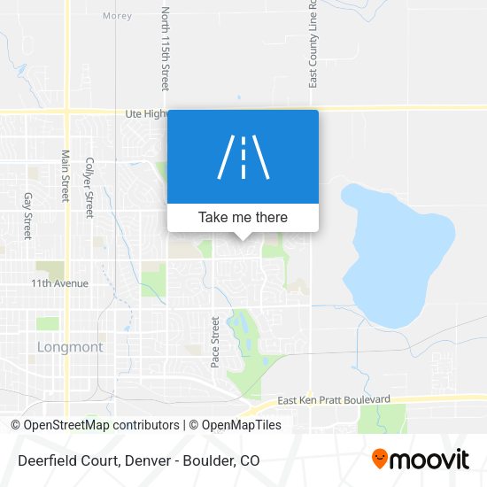 Mapa de Deerfield Court