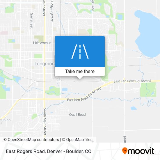 East Rogers Road map