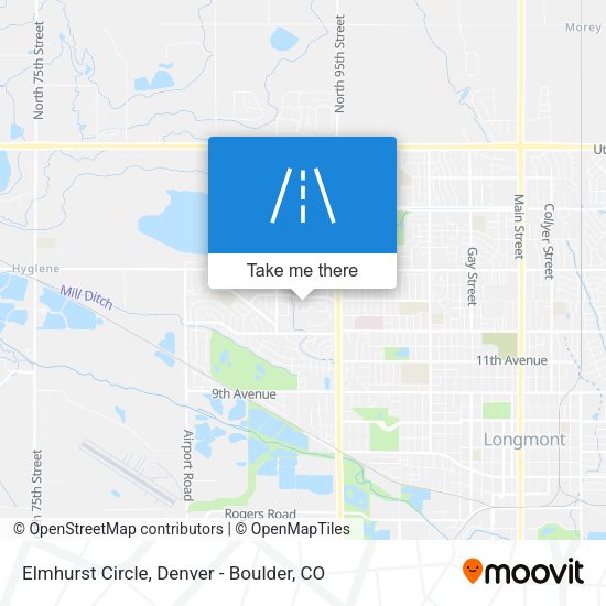 Mapa de Elmhurst Circle