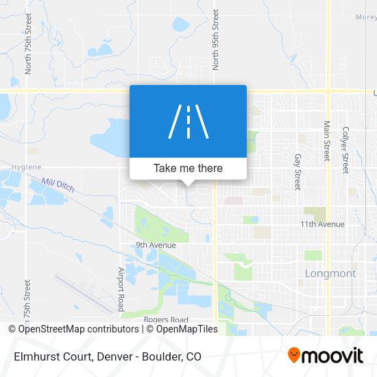 Elmhurst Court map