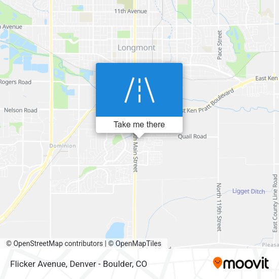 Flicker Avenue map
