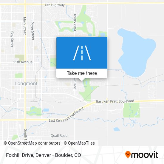 Foxhill Drive map