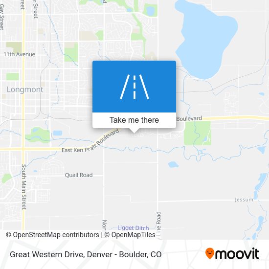 Mapa de Great Western Drive