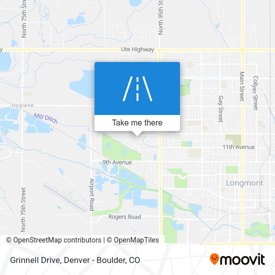 Grinnell Drive map