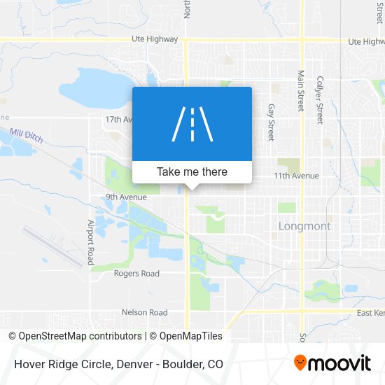 Mapa de Hover Ridge Circle