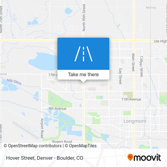Hover Street map