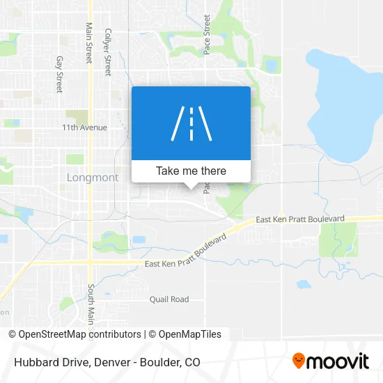 Hubbard Drive map