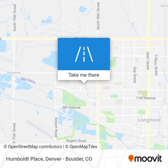 Humboldt Place map