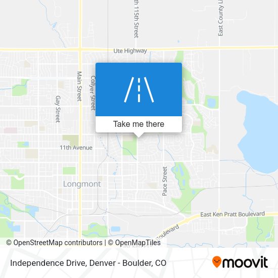 Mapa de Independence Drive