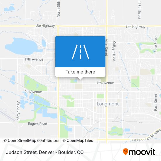 Mapa de Judson Street