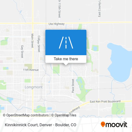 Kinnikinnick Court map
