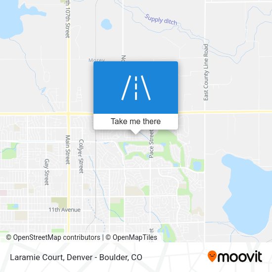 Mapa de Laramie Court