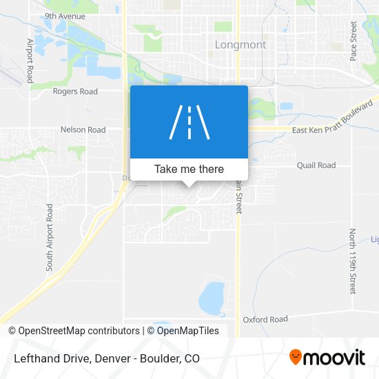 Lefthand Drive map