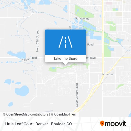Little Leaf Court map