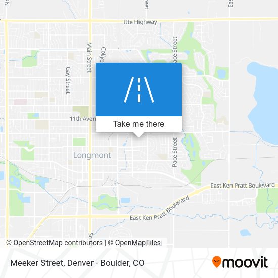 Meeker Street map