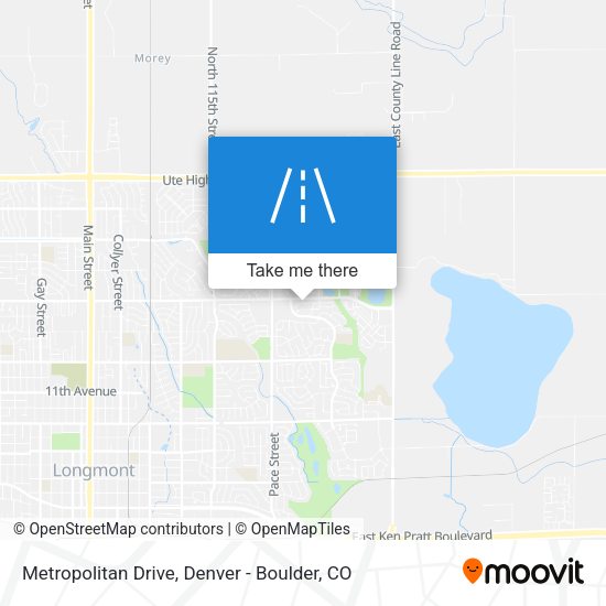 Metropolitan Drive map