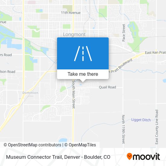 Mapa de Museum Connector Trail