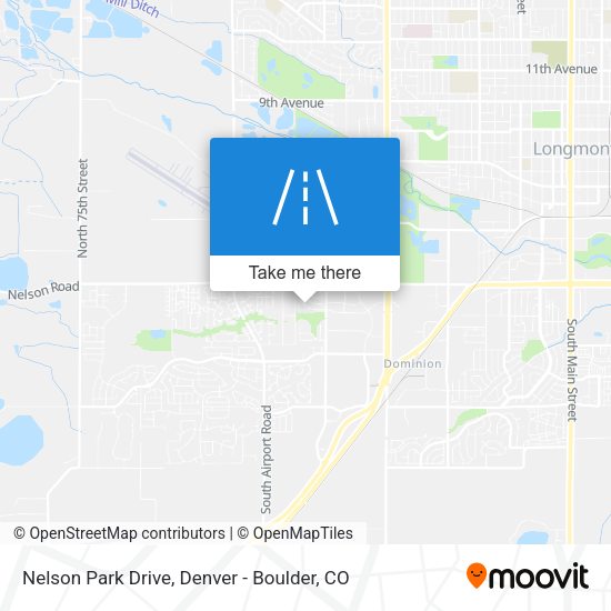 Nelson Park Drive map
